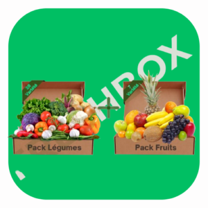 Pack Royal (Pack légumes + Pack fruits)
